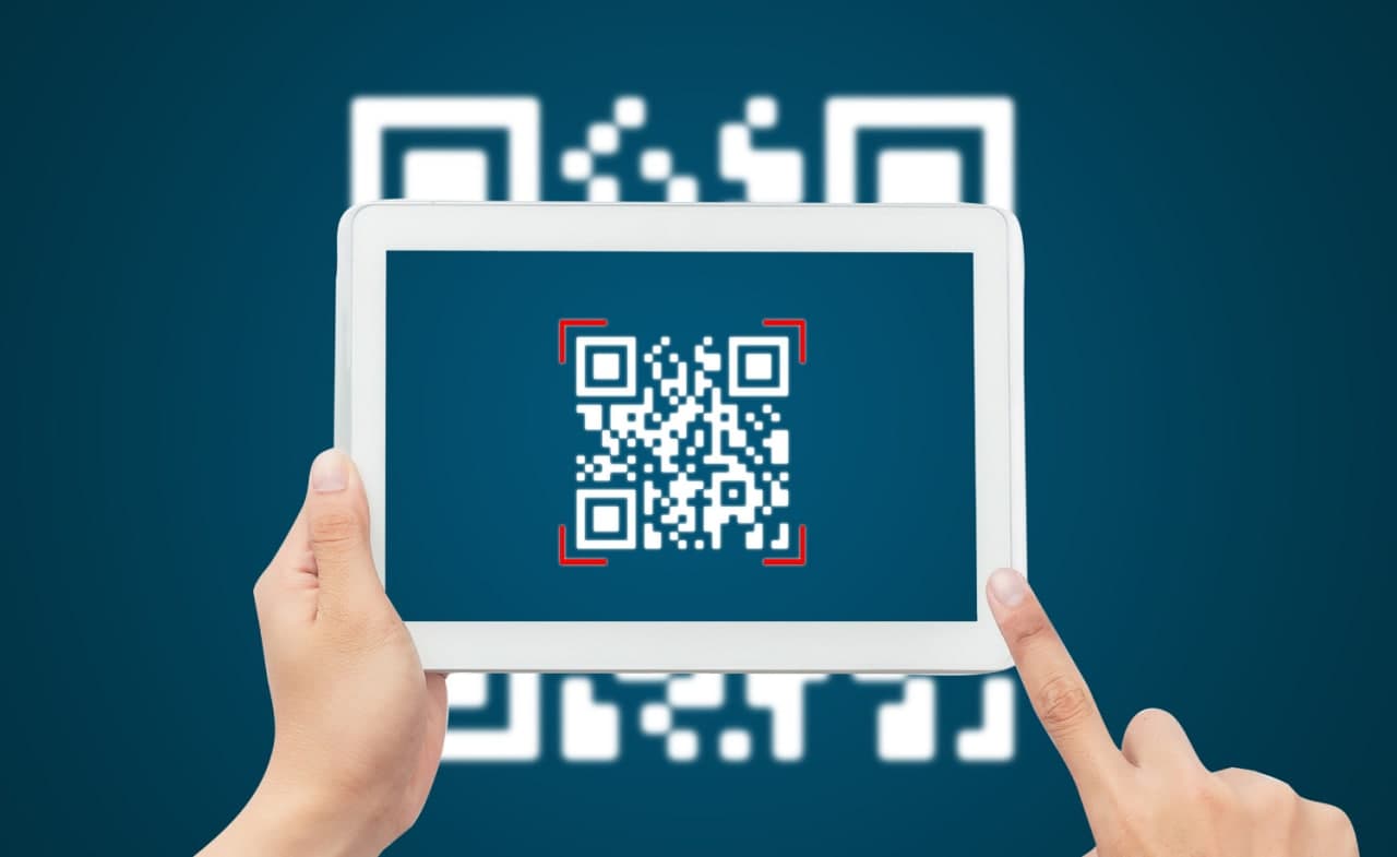 Умный код. Мокап QR код. QR scan Mockup. Code Mockup.