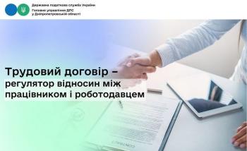 Трудовий договір – регулятор відносин між працівником і роботодавцем
