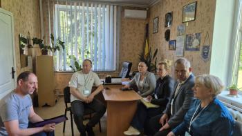 Проведено зустріч у форматі «круглого столу» з платниками податків, учасниками грантової програми «Власна справа» Роздорської селищної ради 