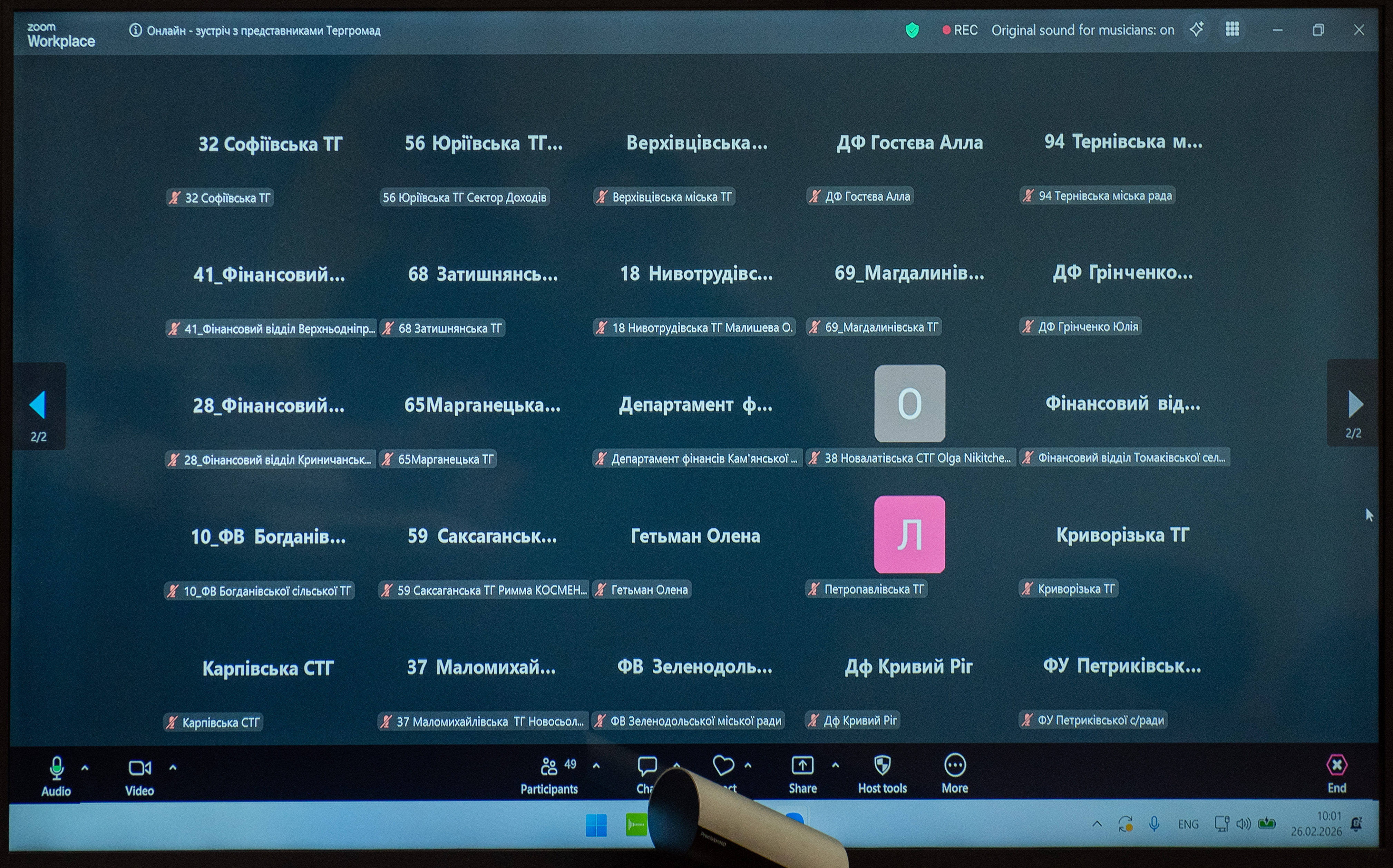 Діалог податкової Дніпропетровщини з громадами області про належне наповнення місцевих бюджетів . Фото № 9/8