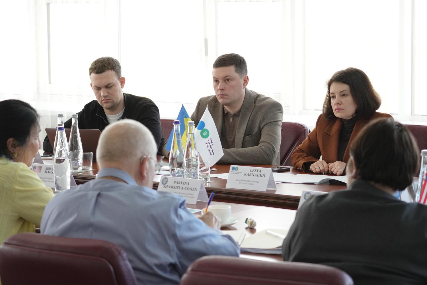 ДПС та ОТД Казначейства США узгодили подальші кроки цифрової трансформації податкового адміністрування. Фото № 12/11