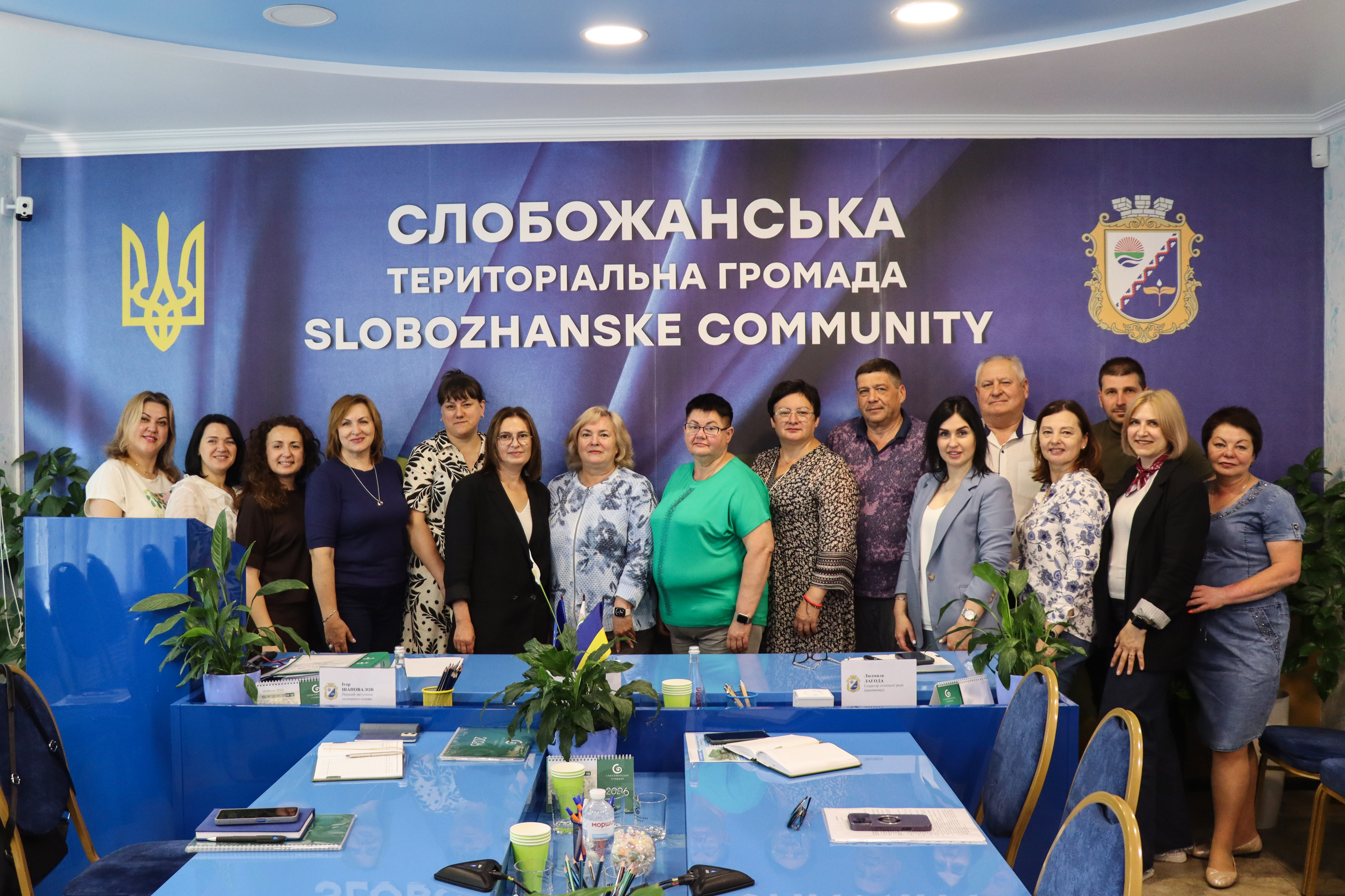 Представники податкової служби взяли участь у засіданні робочої групи  з питань наповнення бюджету Слобожанської селищної ради . Фото № 1/0