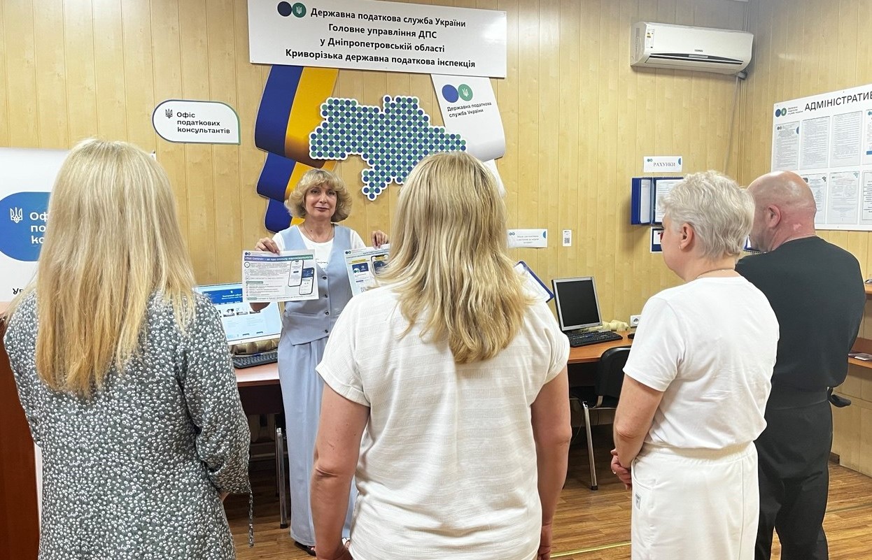 Податківці провели інформаційну зустріч з платниками про цифрові сервіси та актуальні зміни оподаткування. Фото № 1/0