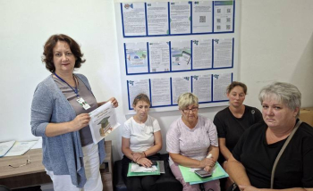 Податківці Нікопольщини провели інформаційну зустріч з платниками податків Томаківки 