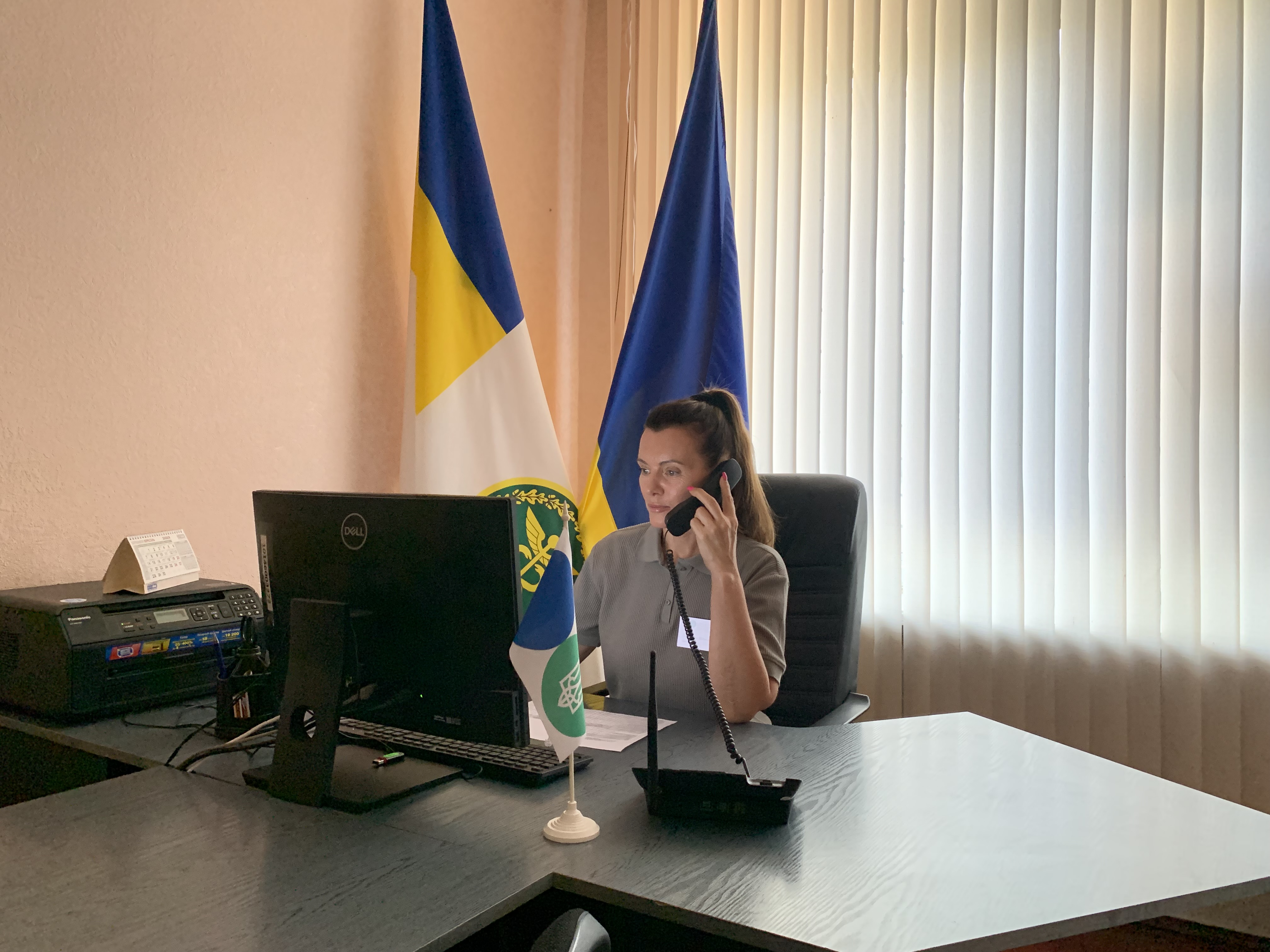 Під час сеансу телефонного зв’язку «гаряча лінія» - про  облік об’єктів оподаткування. Фото № 1/0