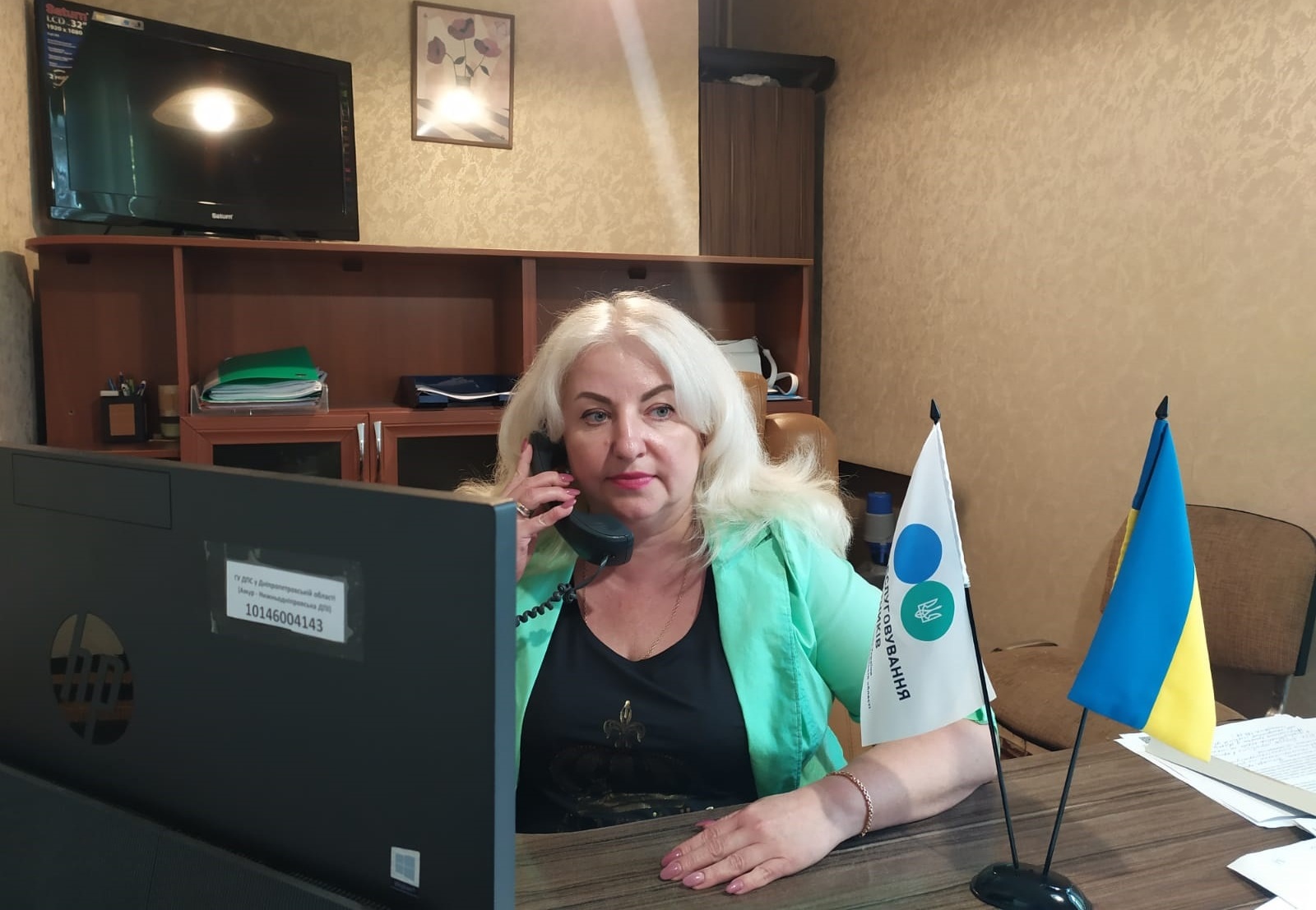 Під час сеансу телефонного зв’язку «гаряча лінія» - про адміністративні послуги. Фото № 1/0