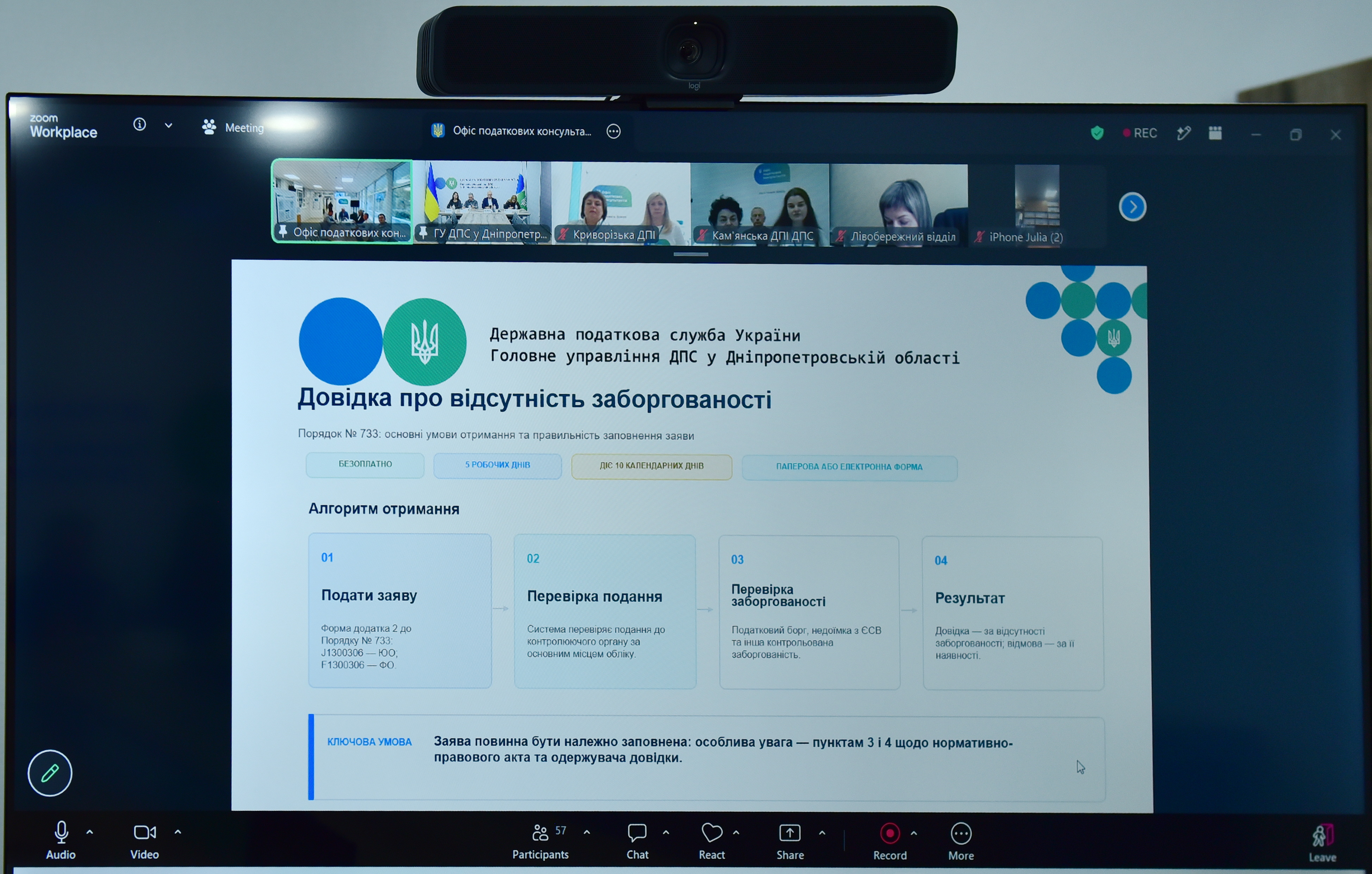 Податкова підтримка на практиці: для підприємців Дніпропетровщини провели черговий навчальний воркшоп. Фото № 3/2