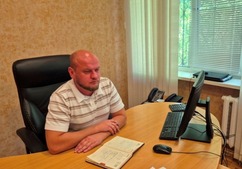 Інтерв’ю для Павлоградської телерадіокомпанії стосовно права громадян на податкову знижку. Фото № 1/0